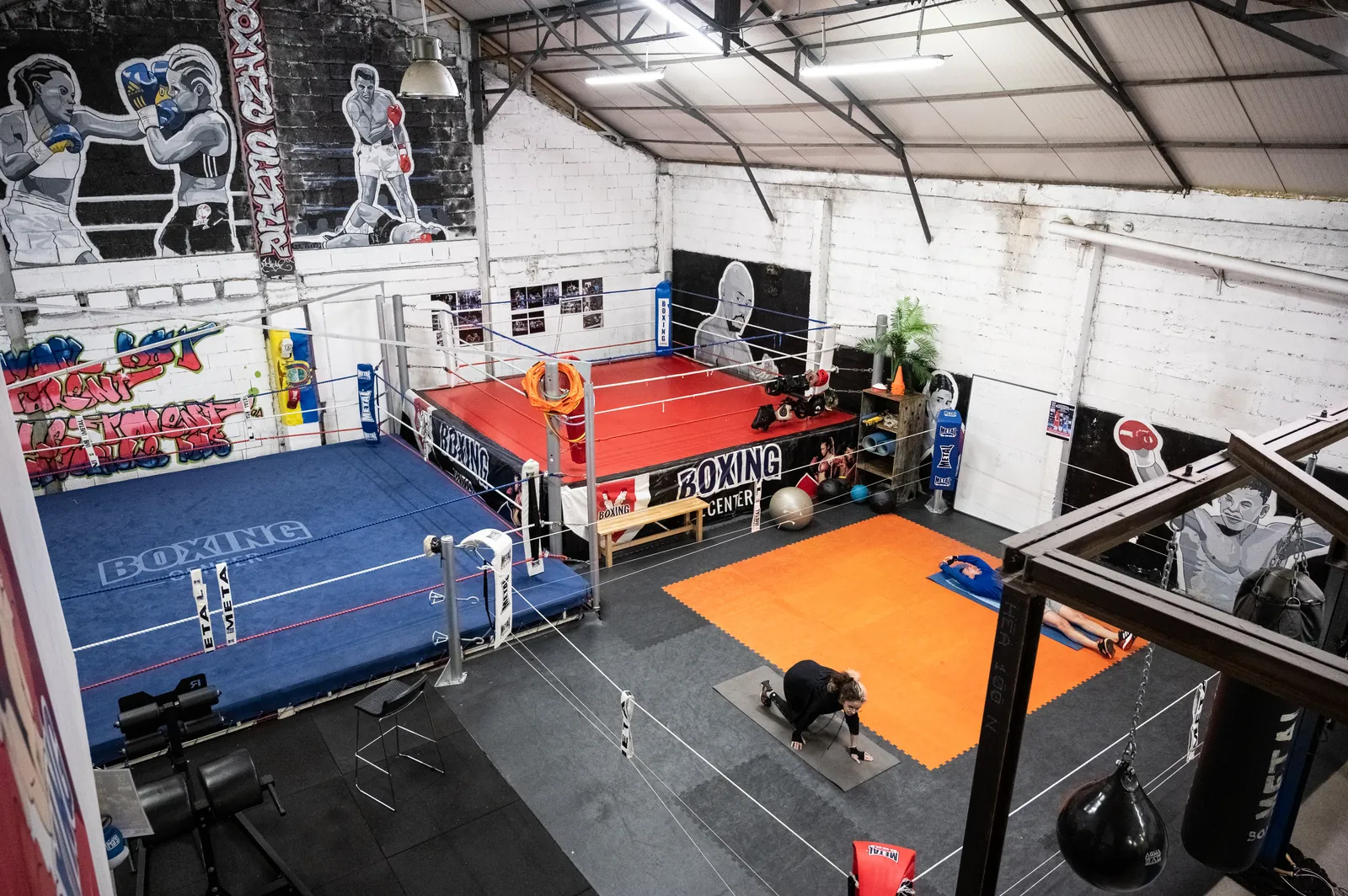 Cours de boxe anglaise au TMBC
