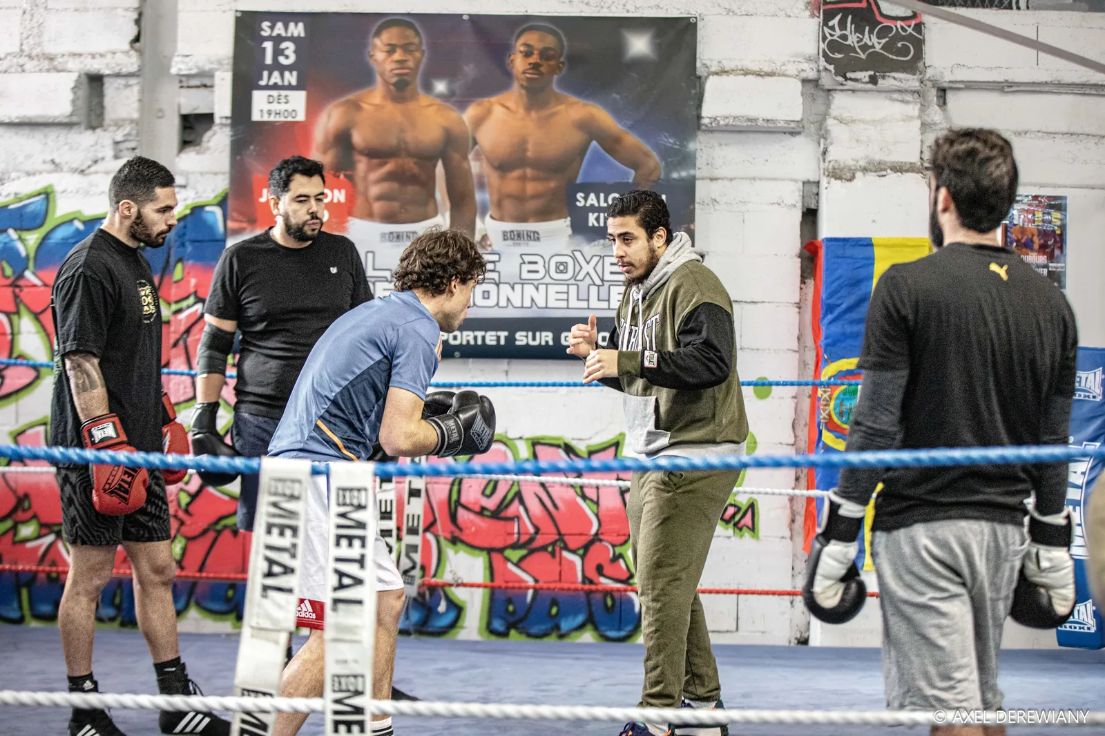 Ring du Toulouse Minimes Boxing Club