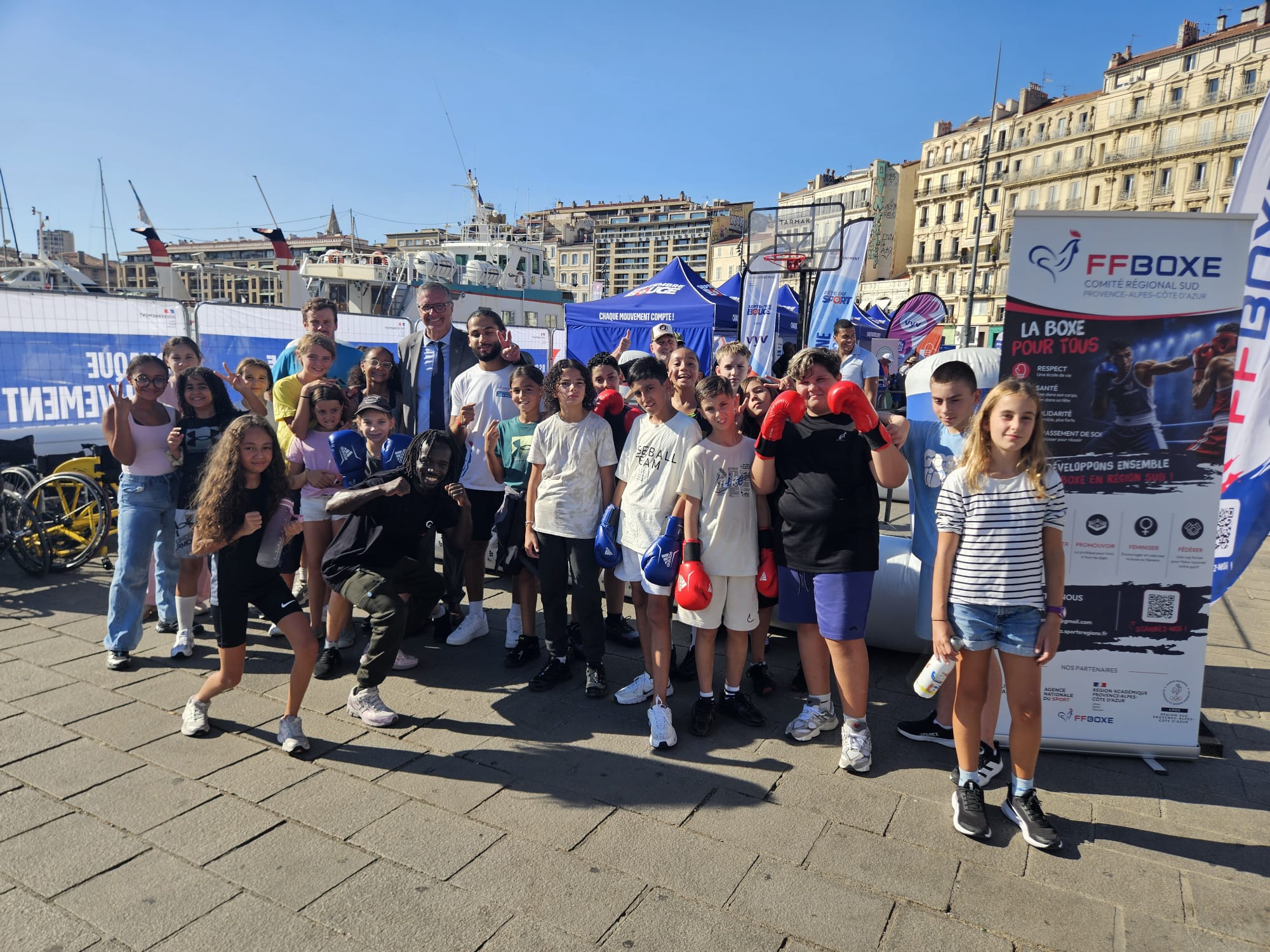 Visuel publié par la FFBoxe